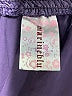 Marineblu Purple Short Sleeve Blouse Size L - photo 7