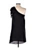 5/48 100% Polyester Solid Black Cocktail Dress Size S - photo 2
