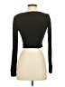TNA Black Long Sleeve Top Size S - photo 2