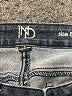New Directions Chevron-herringbone Blue Jeans Size 8 - photo 7