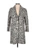 Ann Taylor Animal Print Gray Coat Size XS - photo 1