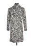 Ann Taylor Animal Print Gray Coat Size XS - photo 2