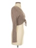 pretty garbage Brown Long Sleeve Top Size S - photo 4