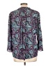 41Hawthorn 100% Polyester Paisley Purple 3/4 Sleeve Blouse Size L - photo 2