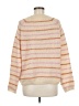 Grace & Mila Stripes Pink Pullover Sweater Size M - photo 2