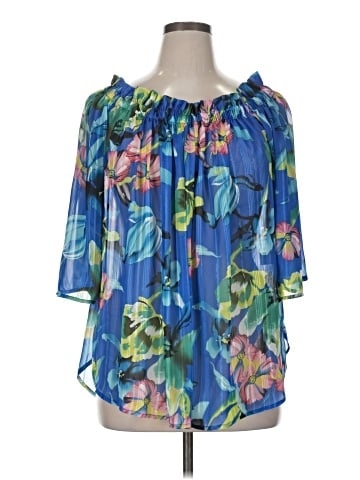 Mushka by Sienna Rose 3/4 Sleeve Blouse (view 1)