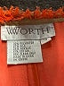 Worth Tweed Orange Blazer Size 12 - photo 6