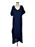 Rush 100% Rayon Blue Casual Dress Size M - photo 1
