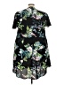 City Chic Print Black Casual Dress Size 22 Plus (XL) - photo 2