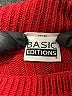 Basic Editions 100% Acrylic Burgundy Turtleneck Sweater Size L - photo 7
