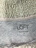 Ann Taylor LOFT 100% Cotton Gray Pullover Sweater Size M - photo 7