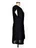 A.L.C. 100% Viscose Solid Black Cocktail Dress Size L - photo 4