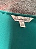 Speechless Color Block Teal Cocktail Dress Size L - photo 4