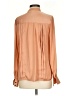 RHIE 100% Polyester Tan Long Sleeve Blouse Size 2 - photo 2