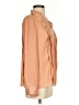 RHIE 100% Polyester Tan Long Sleeve Blouse Size 2 - photo 4