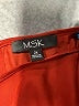 MSK 100% Polyester Red Short Sleeve Top Size 2X - photo 7