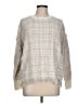 DKNY Tweed Ivory Pullover Sweater Size L - photo 1