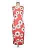 Ivanka Trump Print Orange Pink Cocktail Dress Size S (estimated) - photo 1