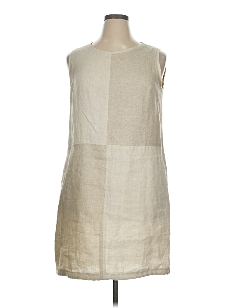 Pre-owned Assorted Brands Casual Dress In Brown
