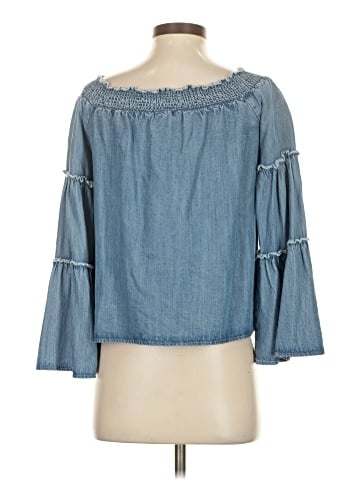 Honey Punch 3/4 Sleeve Blouse (view 2)
