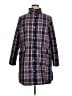 Talbots 100% Polyester Plaid Blue Coat Size 14 - 16 Plus - photo 1