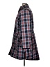 Talbots 100% Polyester Plaid Blue Coat Size 14 - 16 Plus - photo 5