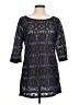 J Valdi 100% Polyester Blue Cocktail Dress Size M - photo 1