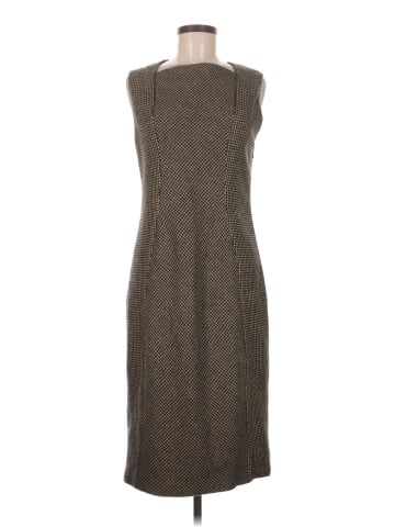 Bottega Veneta Wool Houndstooth sheath Dress (view 1)