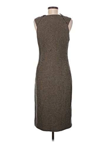 Bottega Veneta Wool Houndstooth sheath Dress (view 2)
