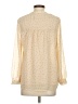 Orange Creek 100% Polyester Polka Dots Ivory Long Sleeve Blouse Size S - photo 2