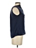 Zara Basic Blue Sleeveless Button-Down Shirt Size S - photo 4
