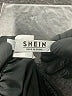 Shein 100% Polyester Solid Black Athletic Shorts Size M - photo 3