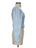 Sophie Rue 100% Polyester Stripes Blue Long Sleeve Top Size S - photo 4