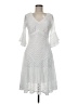 Rabbit Rabbit Rabbit Designs 100% Polyester White Cocktail Dress Size 6 - photo 1