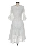 Rabbit Rabbit Rabbit Designs 100% Polyester White Cocktail Dress Size 6 - photo 2