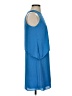 Ann Taylor 100% Polyester Solid Blue Cocktail Dress Size XS - photo 4