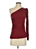 Intermix Burgundy 3/4 Sleeve Top Size 0 - photo 1