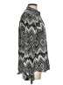 J.Crew 100% Linen Chevron-herringbone Black Long Sleeve Blouse Size 4 - photo 4