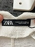 Zara Chevron-herringbone Ivory Shorts Size M - photo 3