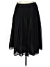 DKNYC 100% Polyester Solid Black Formal Skirt Size 10 - photo 1