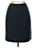 Caslon 100% Polyester Solid Black Formal Skirt Size 6 - photo 1