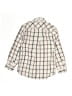 Tommy Hilfiger 100% Cotton Plaid Ivory Long Sleeve Button-Down Shirt Size 6 - photo 2