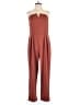Bailey Blue Color Block Brown Jumpsuit Size L - photo 1
