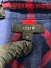 J.Crew 100% Cotton Plaid Red Blue Long Sleeve Button-Down Shirt Size 0 - photo 7