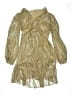 Intermix Gold Tan Cocktail Dress Size 0 - photo 1