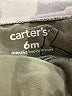 Carter's 100% Cotton Green Raincoat 3-6 MO / 6 MO - photo 3