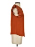 Ces Femme 100% Polyester Color Block Orange Sleeveless Blouse Size S - photo 4
