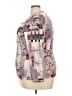 Assorted Brands Graphic Burgundy Pink Long Sleeve Blouse Size 20 - photo 5