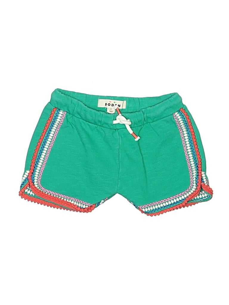 Pre-owned Mini Boden Kids' Shorts In Green