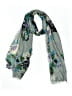 Unbranded Floral Gray Scarf One size - photo 1